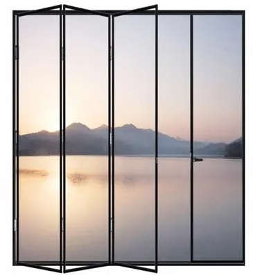 内蒙古极窄折叠门